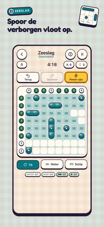 Een zeeslagpuzzel (Zeeslag)